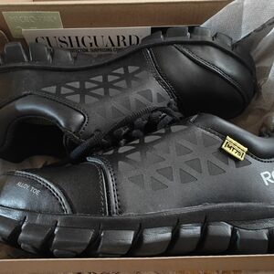 Reebok Women's Black Alloy Toe Shoes